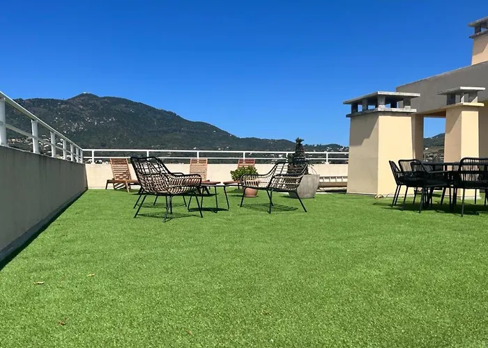 Bright Duplex - 360-degree View Of Apartmán Ajaccio (Corsica)