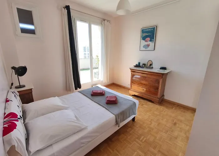 Apartmán Bright Duplex - 360-degree View Of Ajaccio (Corsica)
