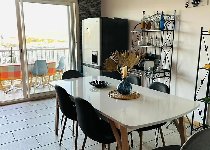 Bright Duplex - 360-degree View Of Apartmán Ajaccio (Corsica)